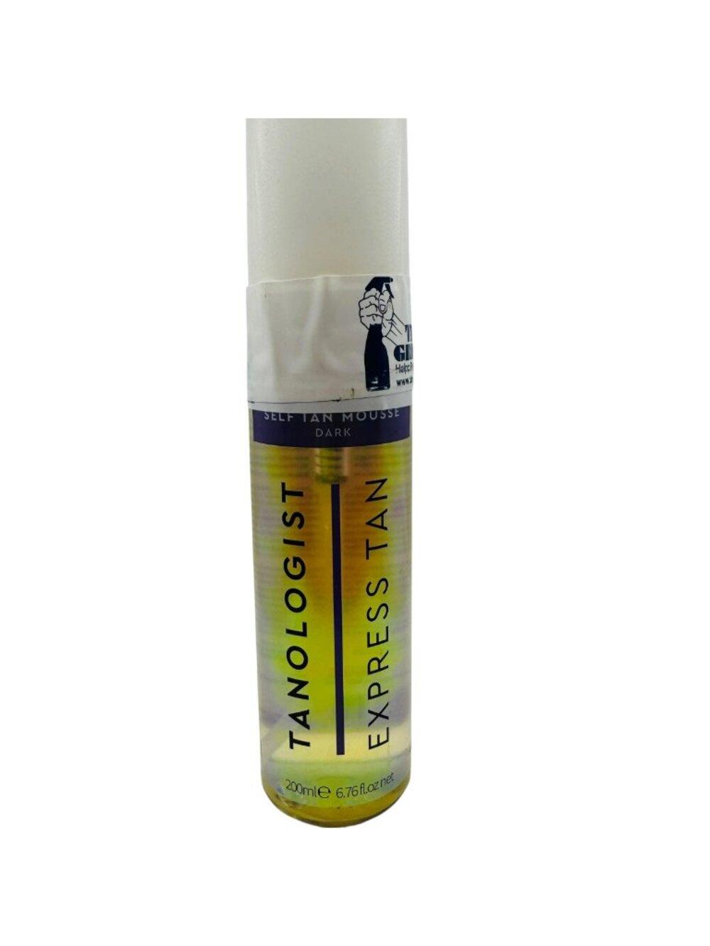 Tanologist Express Tan Self-Tan Mousse Dark 200ml Vegan Odourless Formula
